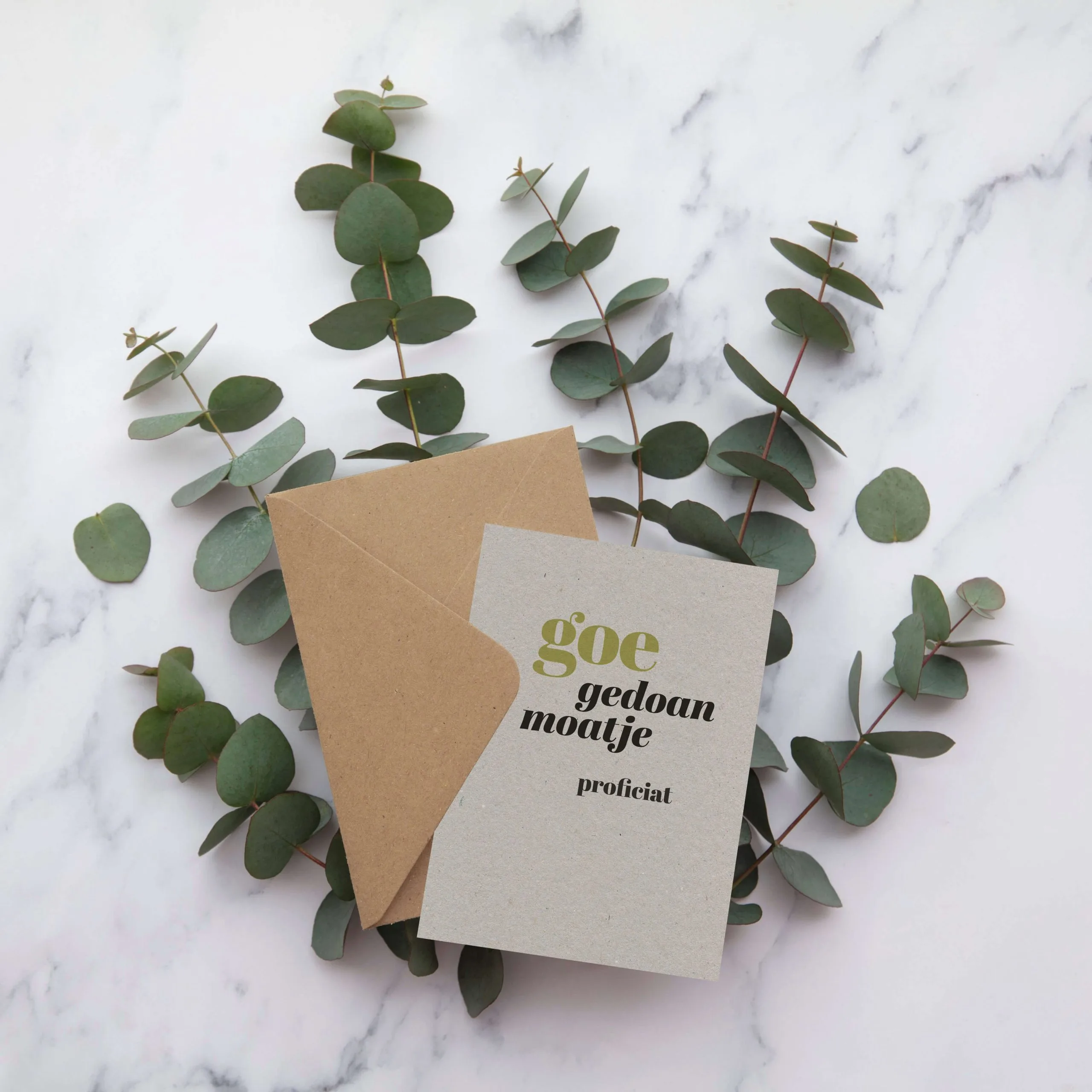 Wenskaart - goe gedoan - Afbeelding 3