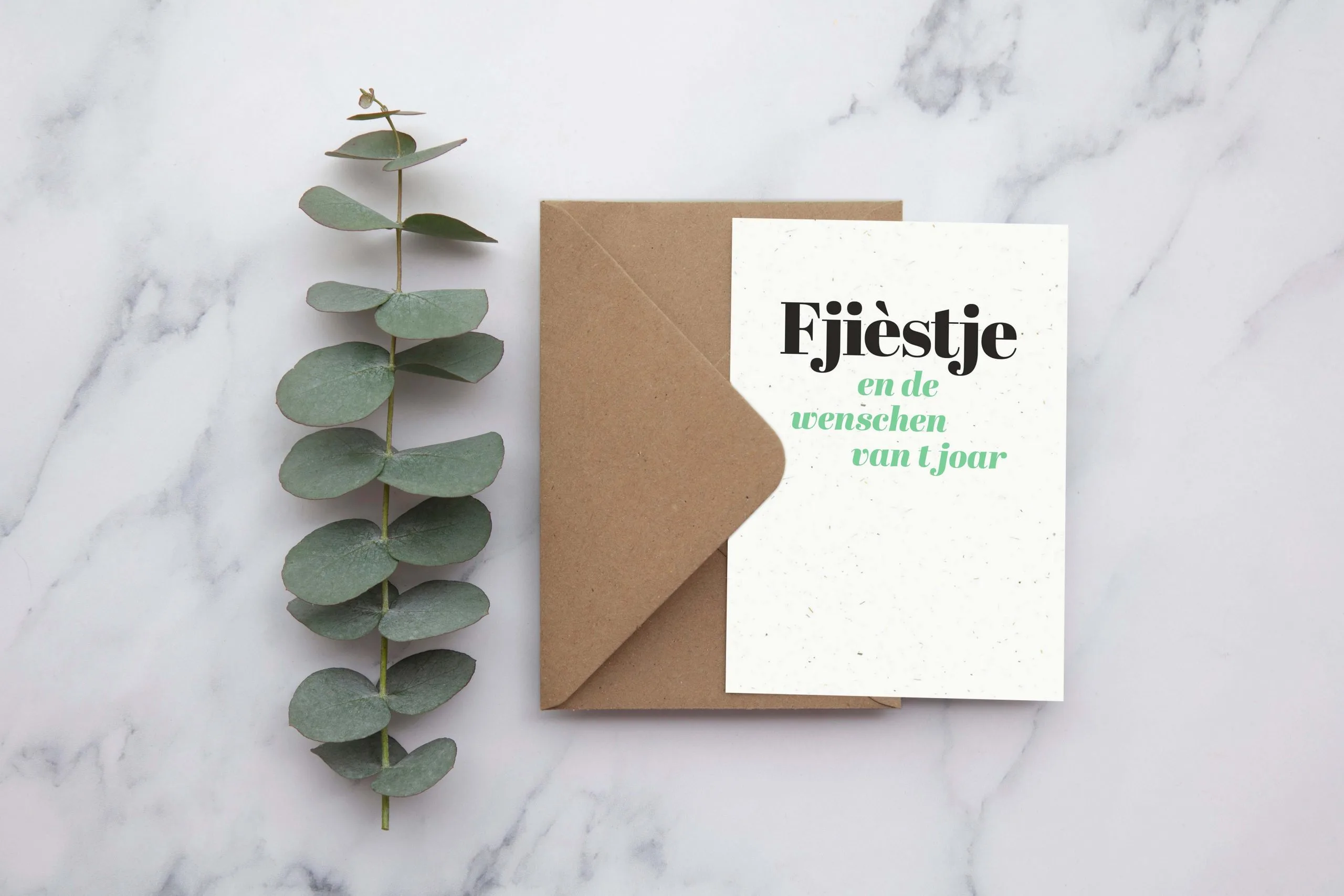 Nieuwjaarskaart - fjièstje - Afbeelding 3