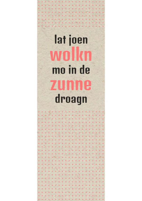 Bladwijzer - zunne