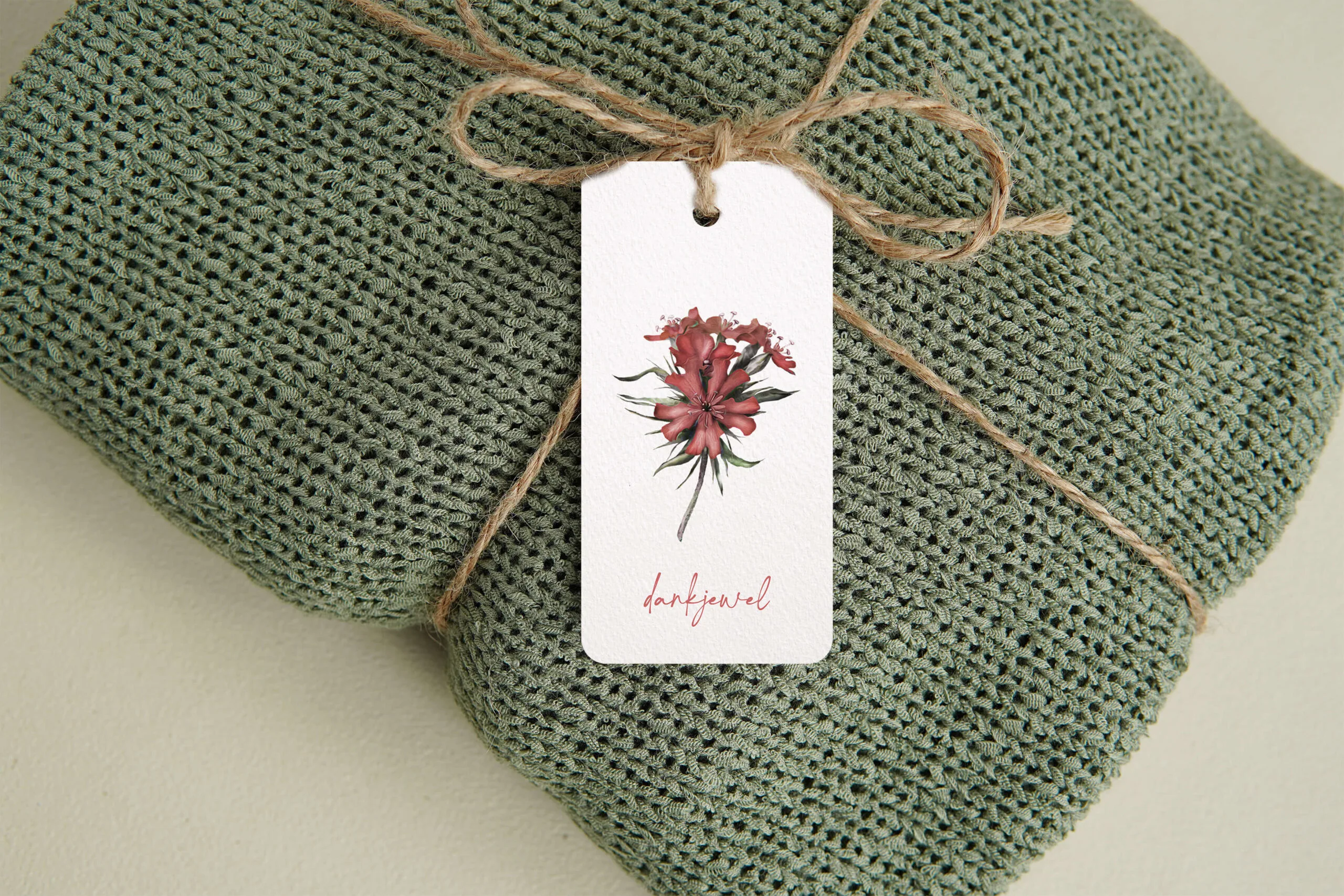 Cadeaulabel - dankjewel - Afbeelding 3