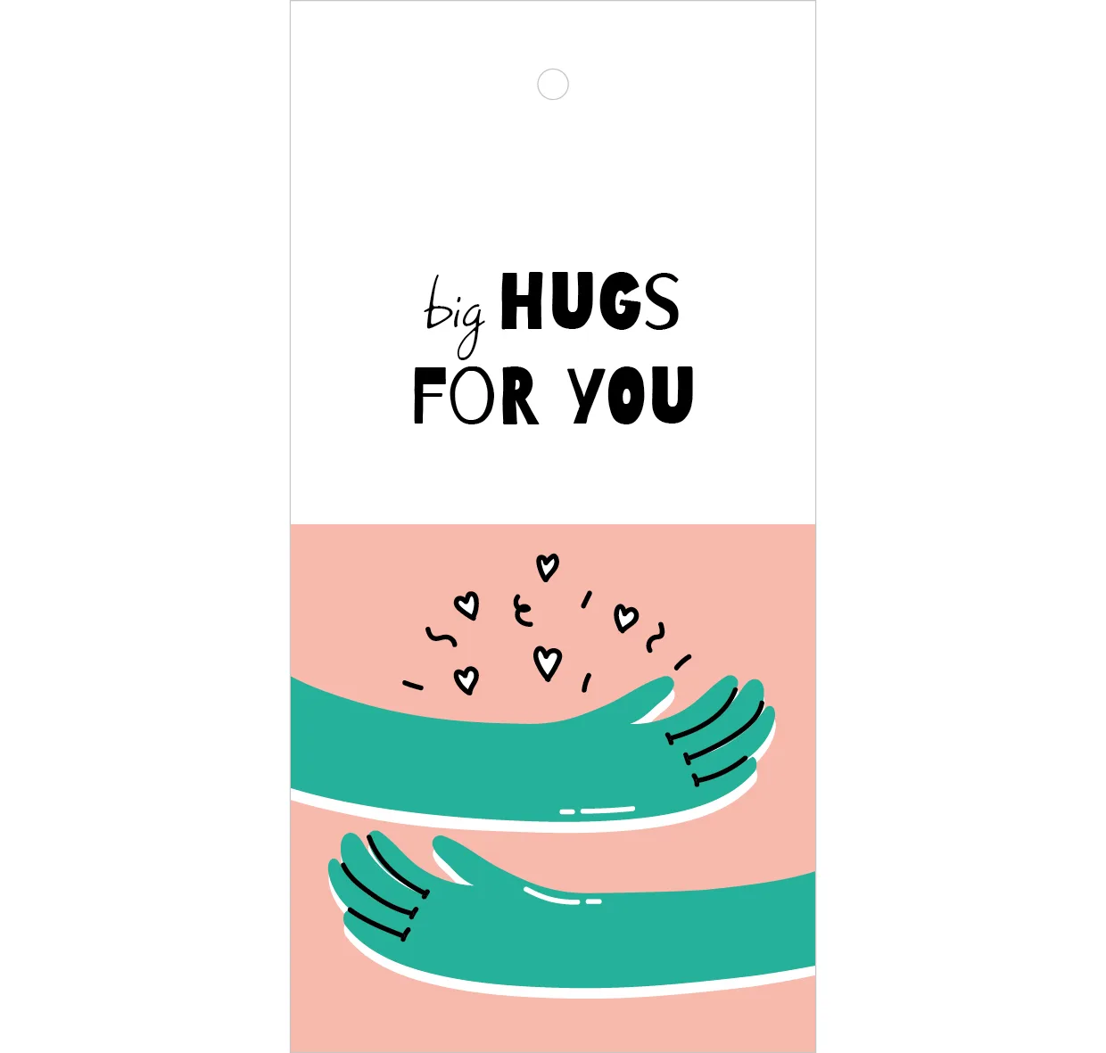 Cadeaulabel - big hugs for you