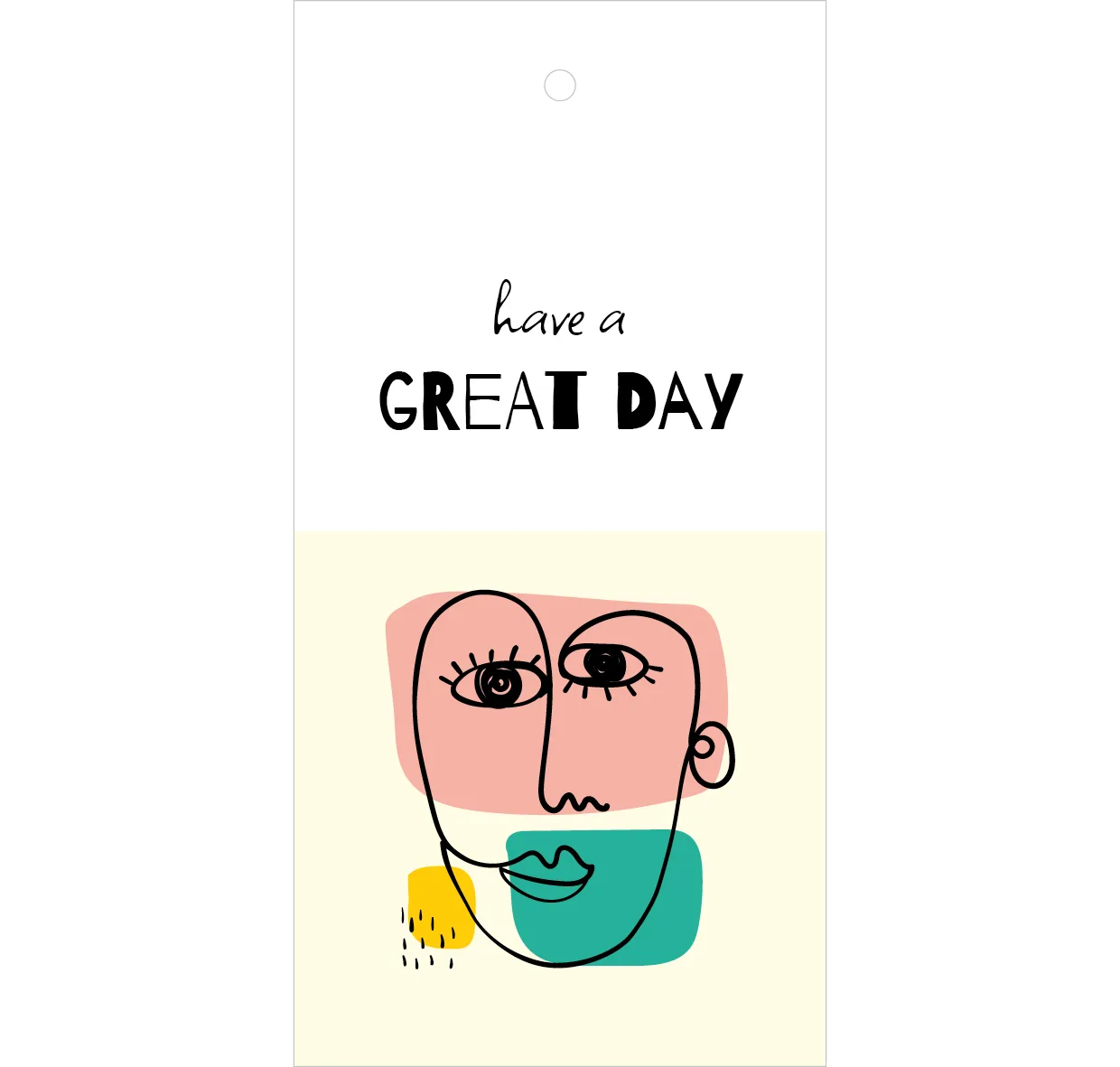 Cadeaulabel - have a great day