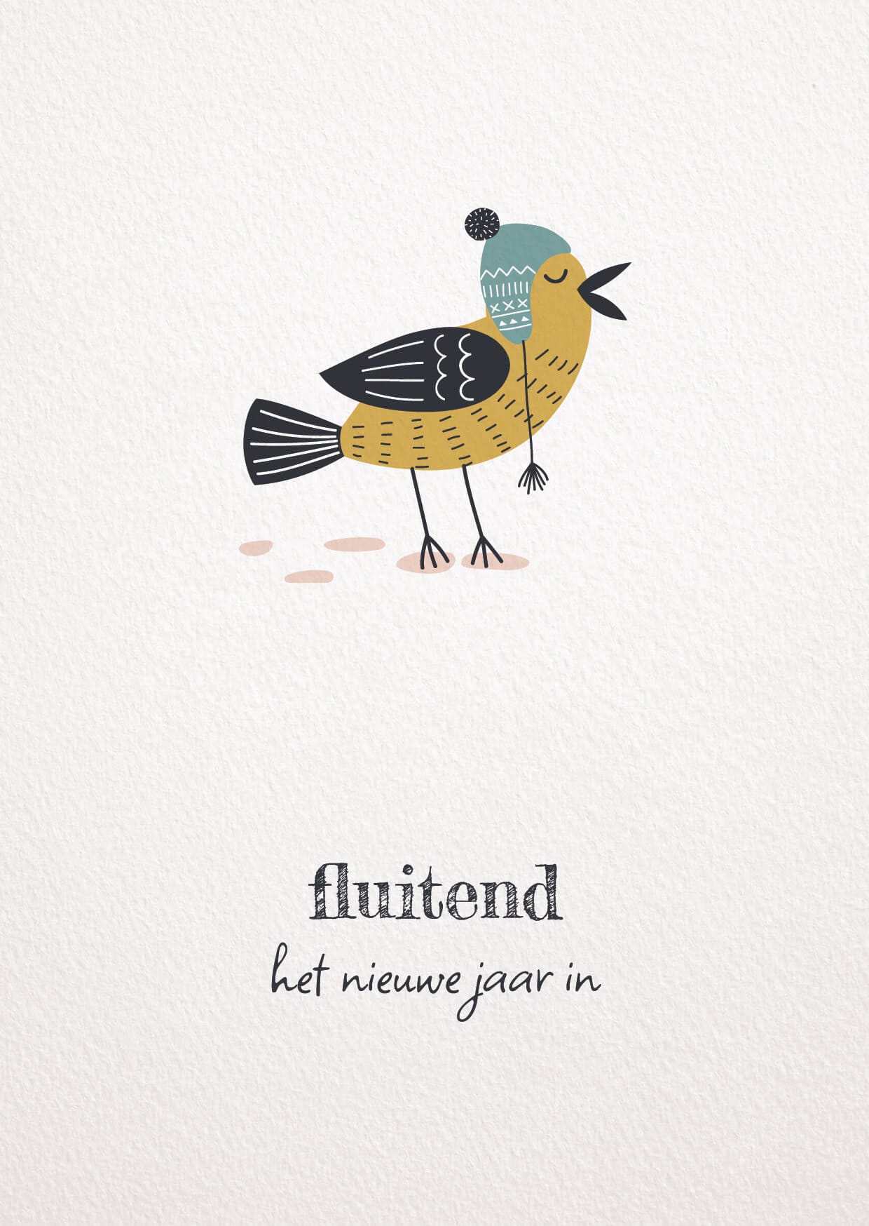 Wenskaart - fluitend