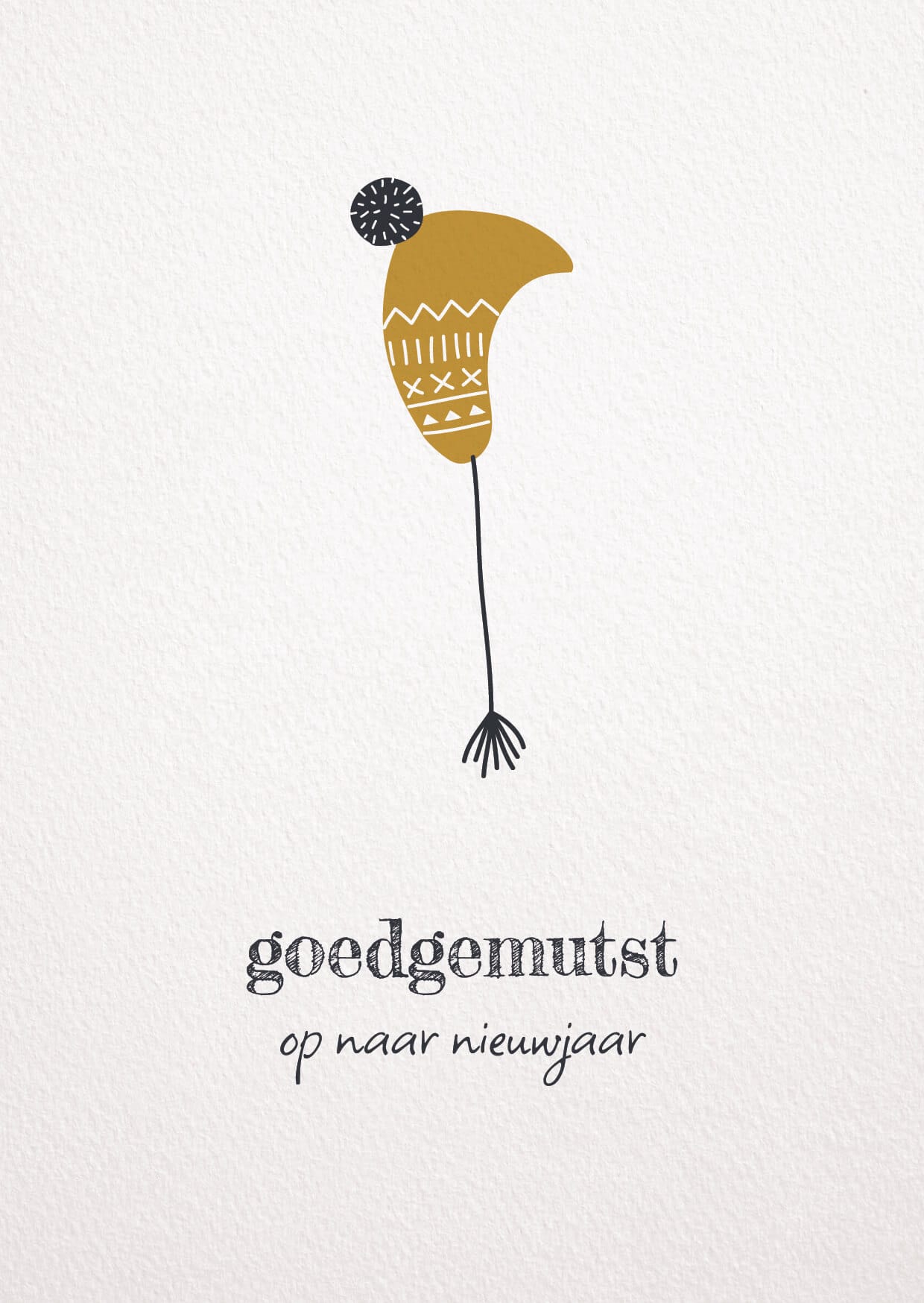 Wenskaart - goedgemutst