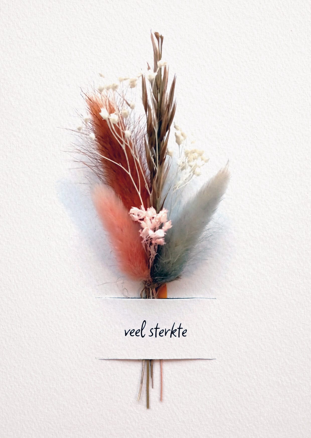 Wenskaart - veel sterkte